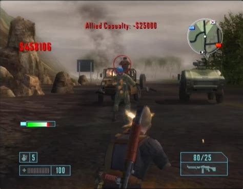 Mercenaries Playground Of Destruction Screenshots For Xbox Mobygames