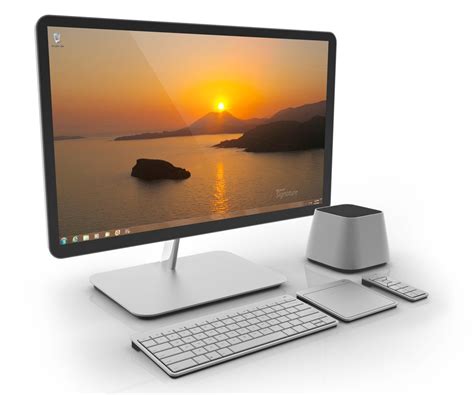 Vizio 27 All In One Desktop Pc Intel I3 1tb Windows 7 Silver Wireless