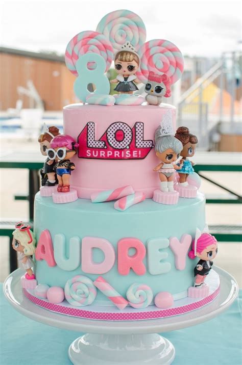 The cakes at this lol surprise doll birthday party are gorgeous!! How to Plan an LOL Surprise Inspired Birthday Party — Mint ...