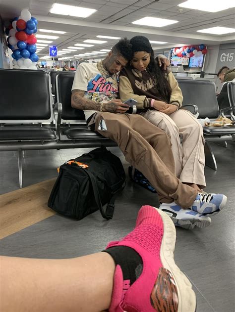 Met Bf And His Girl At Miami Airport Last Sunday Rblueface