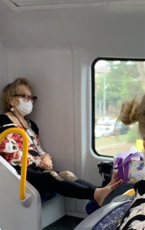 Woman Wearing A Face Mask On A Packed Sydney Train Is Blasted For