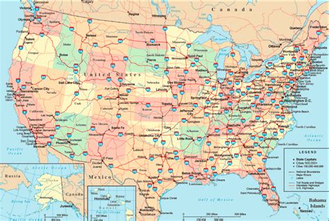 United States Highway Map Pdf Valid Free Printable Us Highway Map