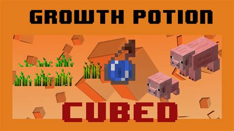Growth Potion Instantly Grow Crops And Mobs Youtube