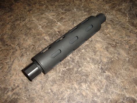 Us Machinegun M 11 9mm Vented Barrel Extension With 380 Adapter M 12