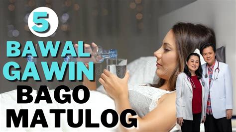 Bawal Gawin Bago Matulog Para Mahimbing Ang Tulog Tips By Doc Willie Ong YouTube