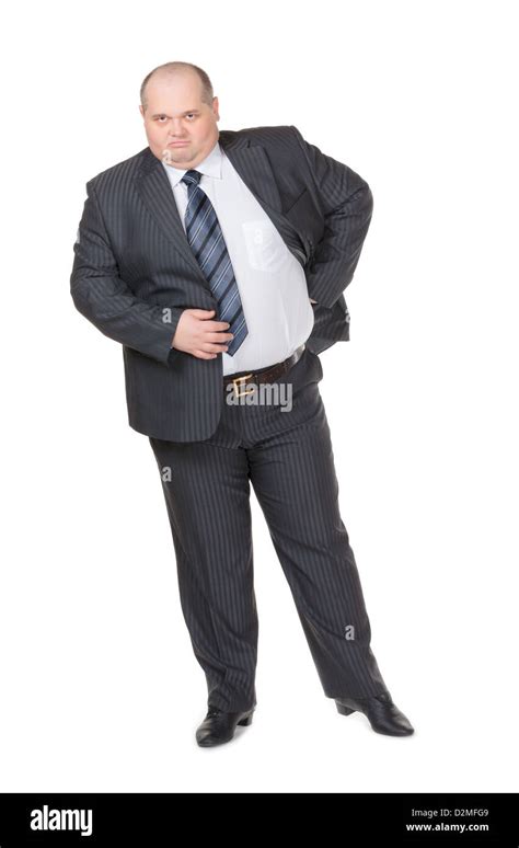 Fat Businessman Hi Res Stock Photography And Images Alamy