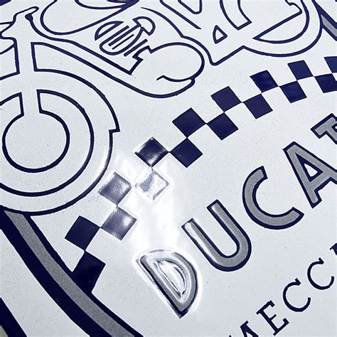 Ducati Meccanica Sign Boad Italian Auto Parts And Gadgets Store