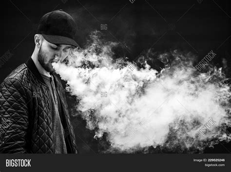 Vape Man Portrait Image And Photo Free Trial Bigstock