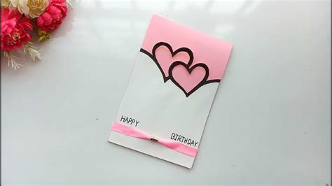 Nowadays, birthday ecards become really popular on the most birthday. Beautiful Handmade Birthday card idea / DIY Greeting Pop ...