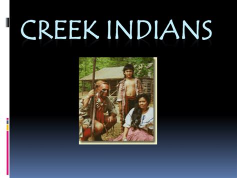 Creek Indians Ssfile