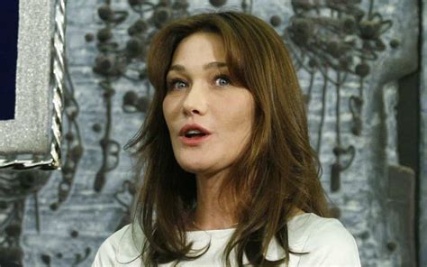 Carla Bruni Former Model And First Lady Of France Is On Vacation In