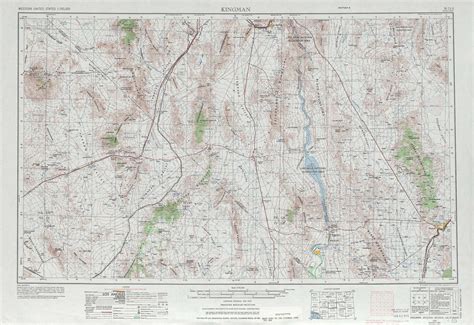 Kingman Topographic Maps Ca Nv Az Usgs Topo Quad 35114a1 At 1