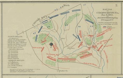 Battle Of Cross Keys June 8 1862 Cedar Creek And Belle Grove National
