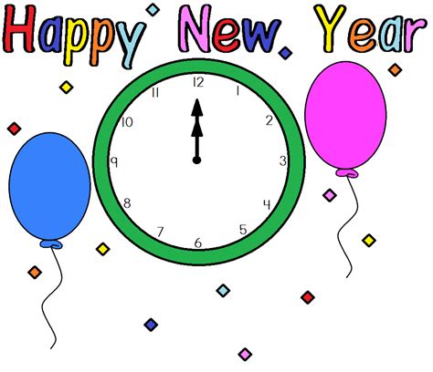Happy New Year Clip Art Clipart Best