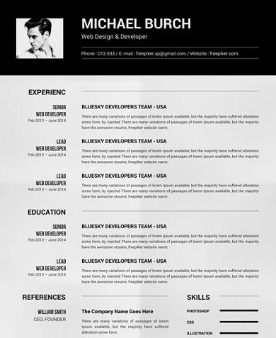 Building an attractive cv helps in increasing your chances of getting the job. Free Simple Curriculum Vitae Template Word Format - CV ...