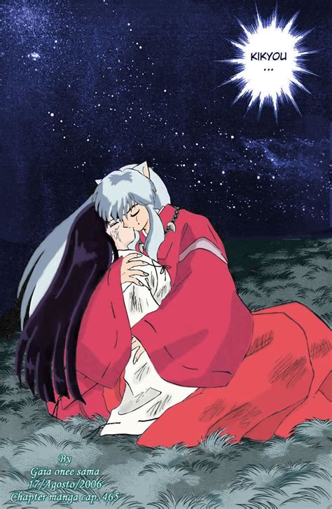 Final Kiss Inuyasha Y Kikyou By Gaias On Deviantart