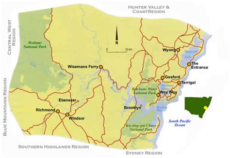 Central West Nsw Map