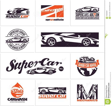 All Supercar Logos - automotive wallpaper