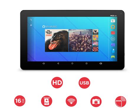 Ematic Egq223 101 Tablet 512 Mb Quad Core 120ghz 8gb Android 5