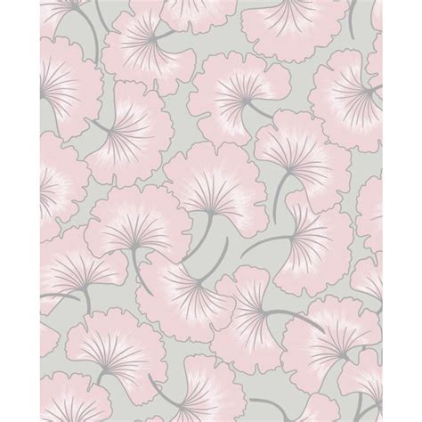 Superfresco Easy 56 Sq Ft Pink Non Woven Textured Floral Unpasted