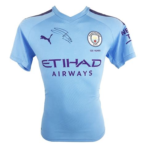 Signed Aymeric Laporte Jersey Manchester City Fc Autograph