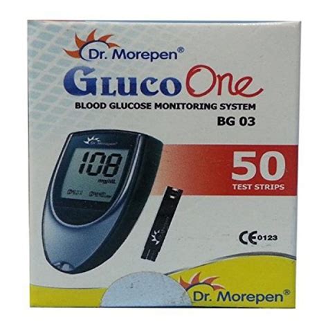 Compare Buy Dr Morepen Gluco One Mini Bg With Strips Online In