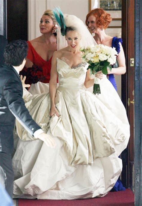 Algunos De Carrie Bradshaw Trajes Más Singulares 29 Fotos City Wedding Dress Movie Wedding