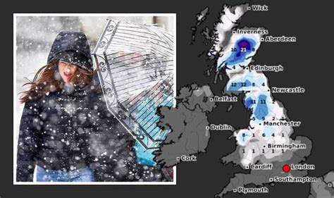 Uk Snow Forecast Britain To Turn White As Freezing Snow Bomb Looms