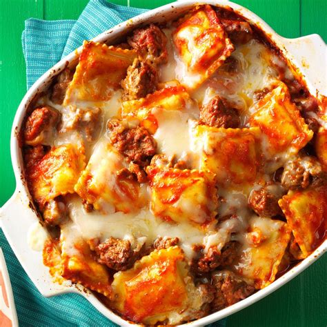 In a large skillet set over medium heat, add olive oil. Ravioli Lasagna Recipe | Taste of Home