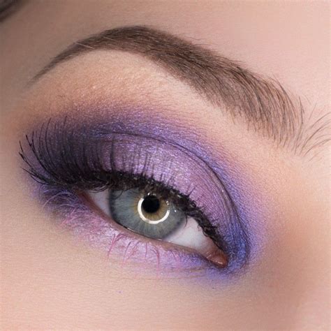 Purple Halo Look By Sultrysuburbia Using Makeup Geeks Peach Smoothie