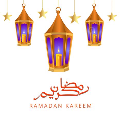 Gambar Gambar Dan Vektor Ramadan Kareem Png Dengan Kaligrafi Arab