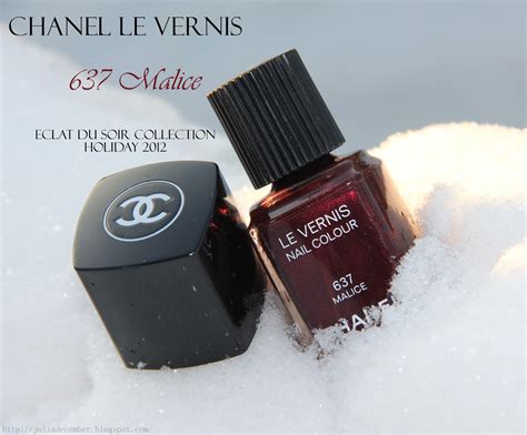 Chanel Le Vernis 637 Malice Eclat Du Soir Collection Christmas 2012