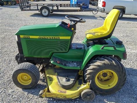 John Deere 445 Lawn Tractor Bigiron Auctions