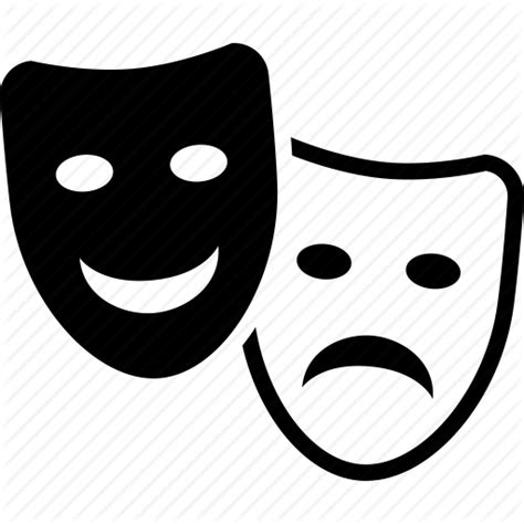 Acting Comedy Drama Entertainment Mask Masks Theater Icon