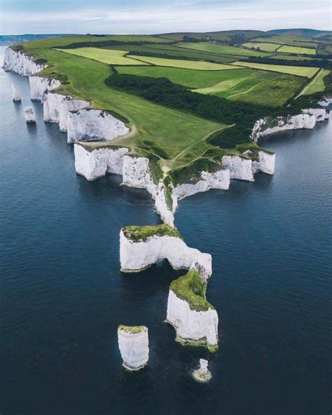 Chalk Cliffs Of England White Cliffs Of Dover Landscape Harry Rocks