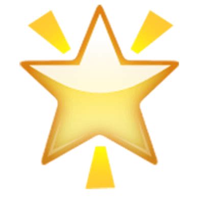 Glowing Star Emoji | What Does Glowing Star Emoji Mean on ...