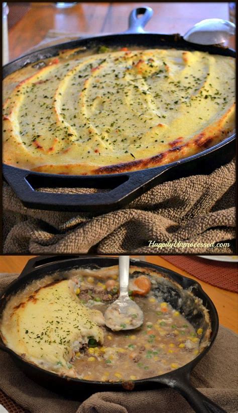 Shepherds Pie With Ground Beef Quick And Easy Cast Iron Recipe By