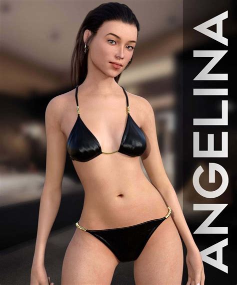 Angelina Character For Genesis 8 Female Daz Content By Ion