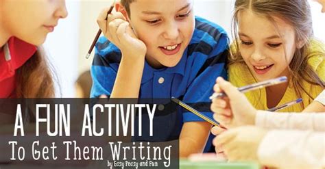 Fun Writing Activity For Kids Easy Peasy And Fun
