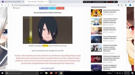 Cara Mendownload Video Anime Di Samehadaku Menggunakan Pckomputer
