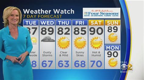 Cbs 2 Weather Watch 10 Pm 7 8 19 Youtube