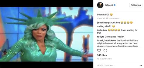 50 Cent Shows No Mercy On Wendy Williams Laughs At Her Live Show