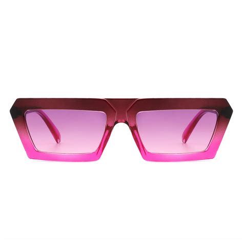 hs1132 rectangle narrow retro slim vintage square sunglasses iris fashion
