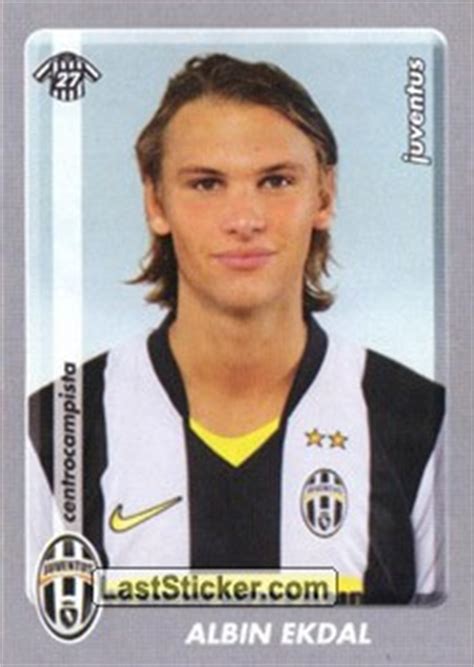 (born 28 jul, 1989) midfielder for sampdoria. Sticker A52: Albin Ekdal - Panini Calciatori 2008-2009 ...