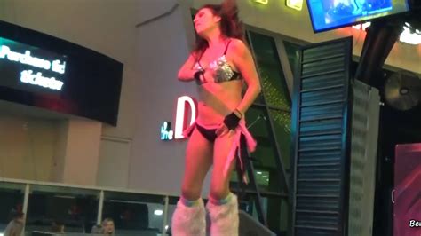 Dancing DJ Lady G At Fremont Street Experience Downtown Las Vegas YouTube
