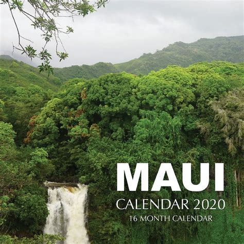 Maui Calendar 2020 16 Month Calendar Paperback
