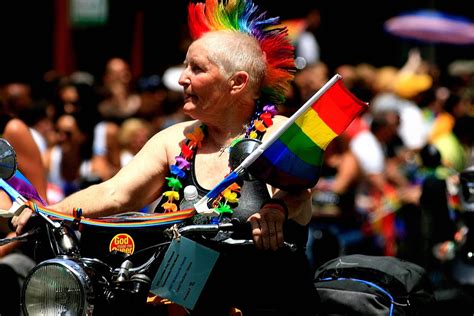 Gay Pride Parade June Th Nyc Pic Smiling Les Flickr