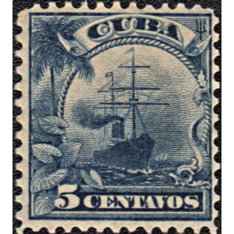 Vintage Cuba Single Stamps 1899 To 1958 1899 Cuba Stamp Scott 230 5