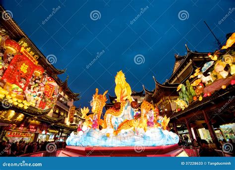Chinese New Year In Shanghai Year Of The Horse Editorial Stock Photo