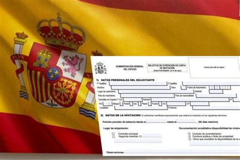 Carta Invitación A España Para Extranjeros